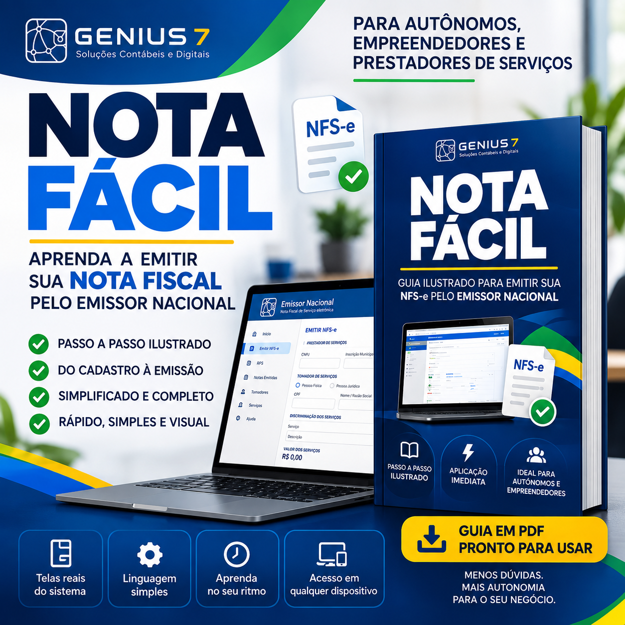 Nota Fiscal para Autônomos — Emissor Nacional